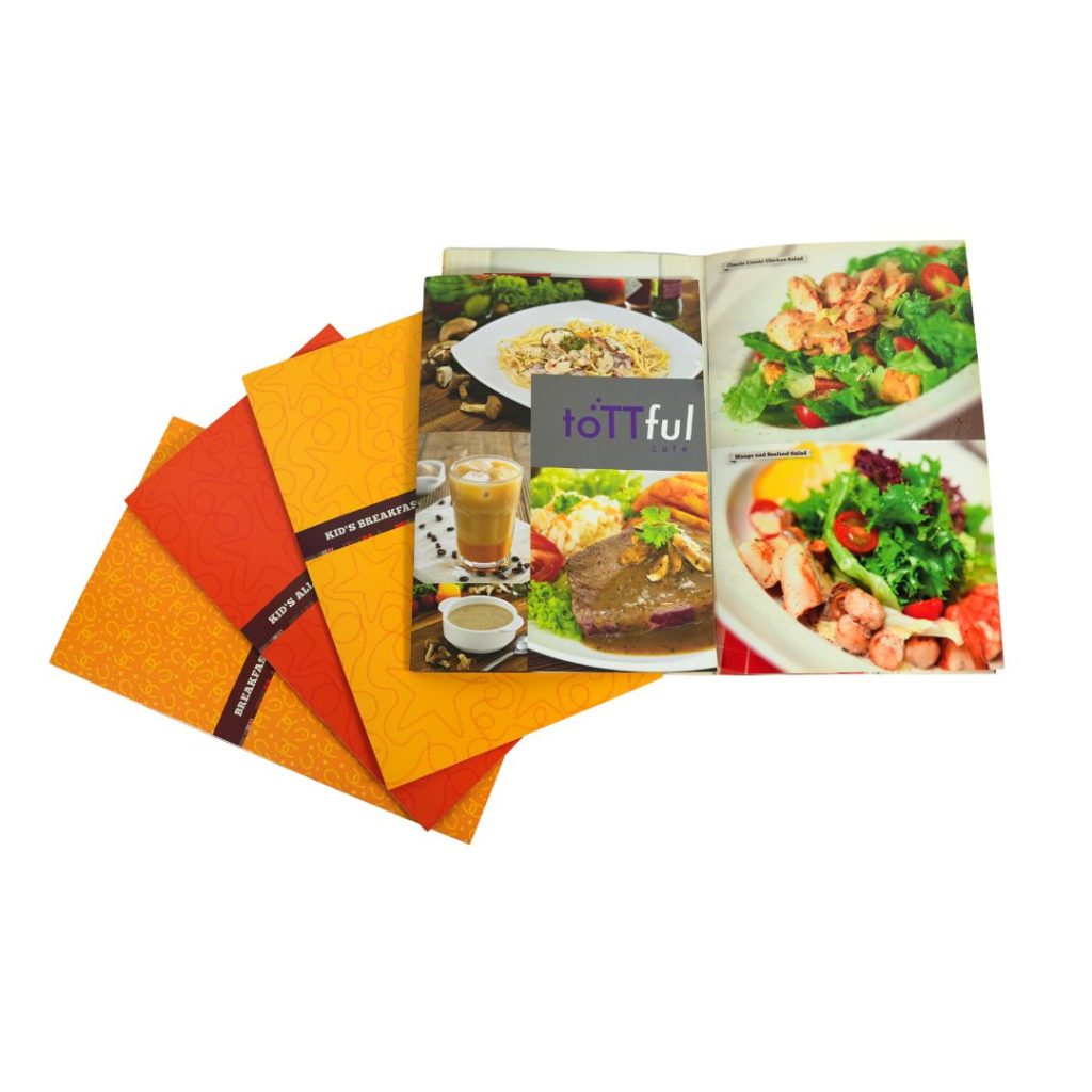 Restaurant Menus - A&K Packaging and Design